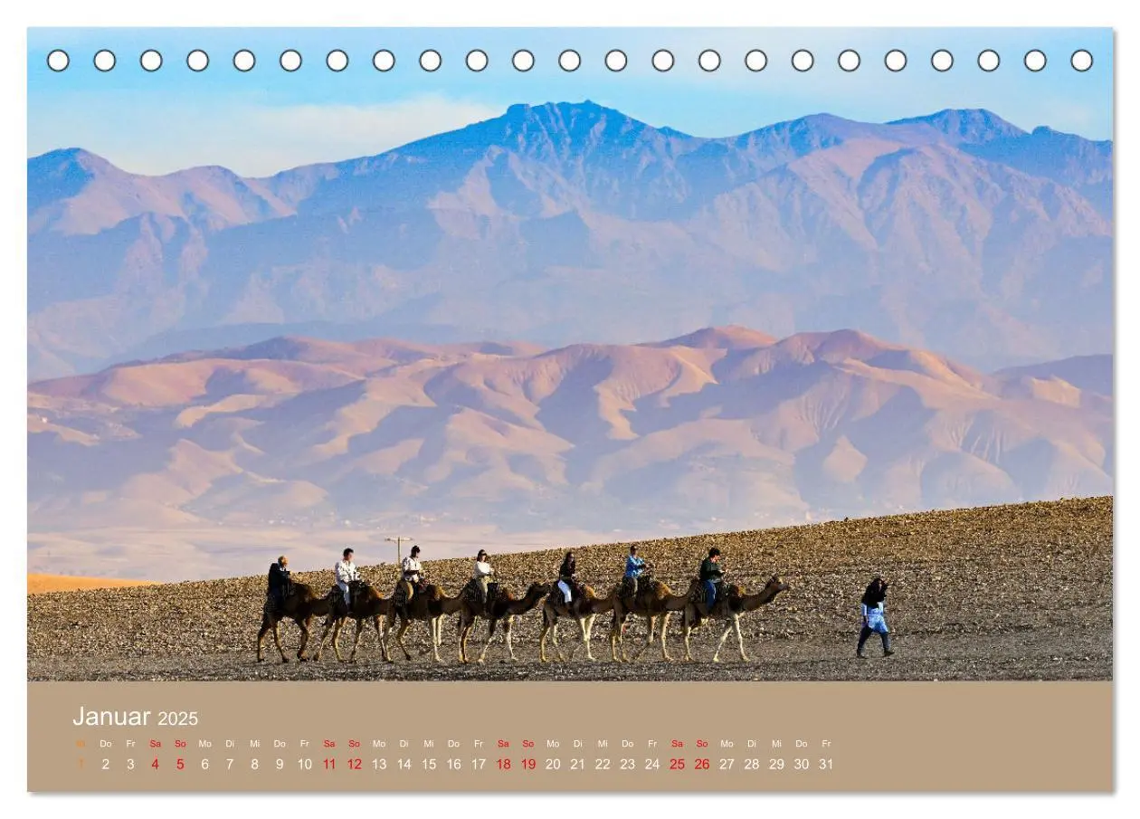 Bild: 9783383767135 | Marrakesch Eine Stadt aus 1001 Nacht (Tischkalender 2025 DIN A5...