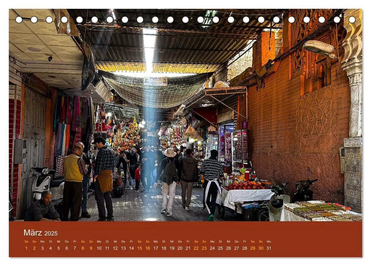 Bild: 9783383767135 | Marrakesch Eine Stadt aus 1001 Nacht (Tischkalender 2025 DIN A5...