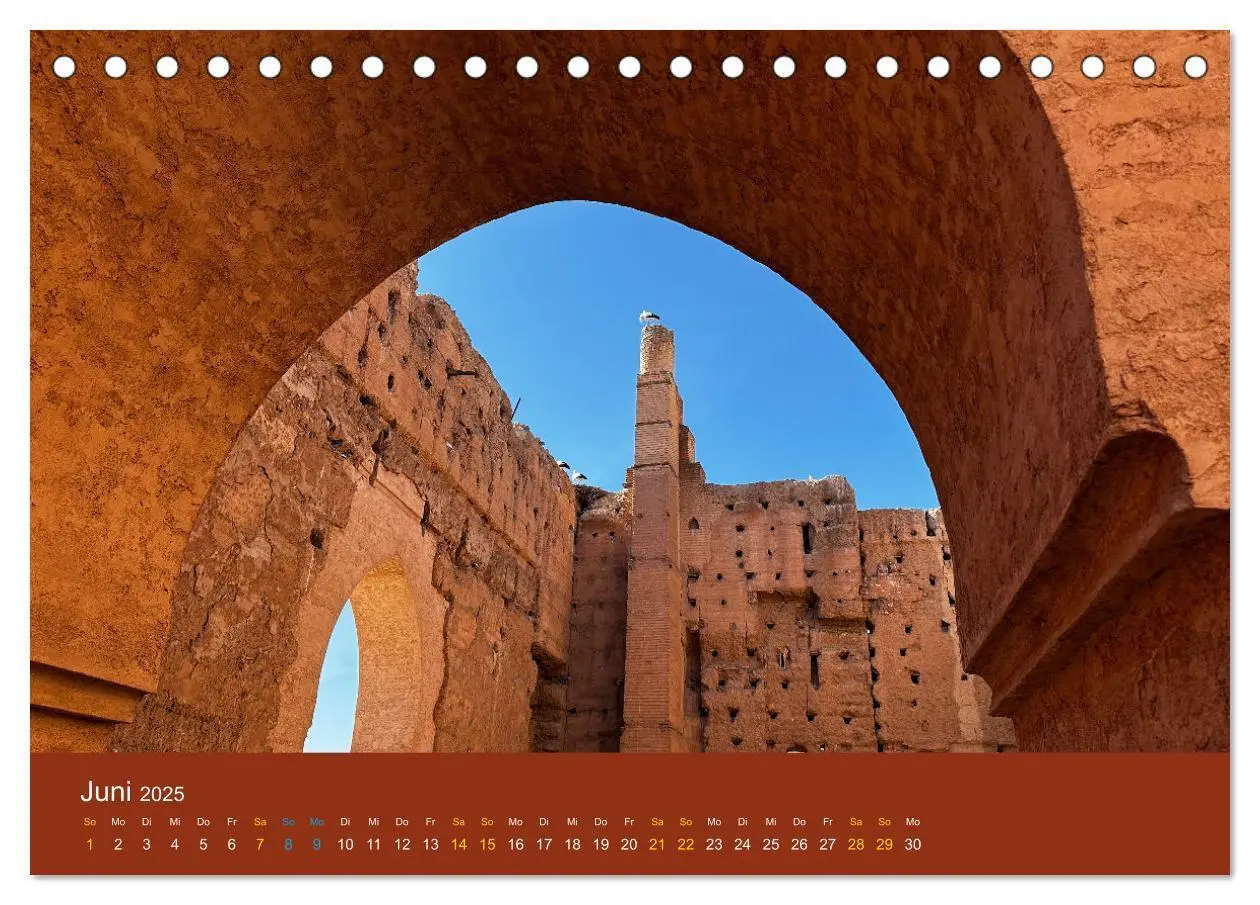 Bild: 9783383767135 | Marrakesch Eine Stadt aus 1001 Nacht (Tischkalender 2025 DIN A5...