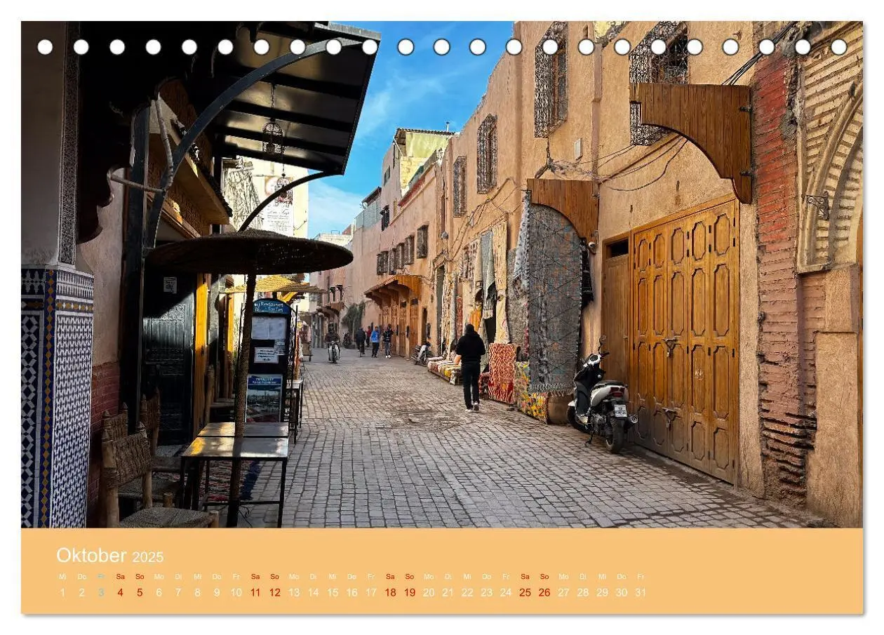 Bild: 9783383767135 | Marrakesch Eine Stadt aus 1001 Nacht (Tischkalender 2025 DIN A5...