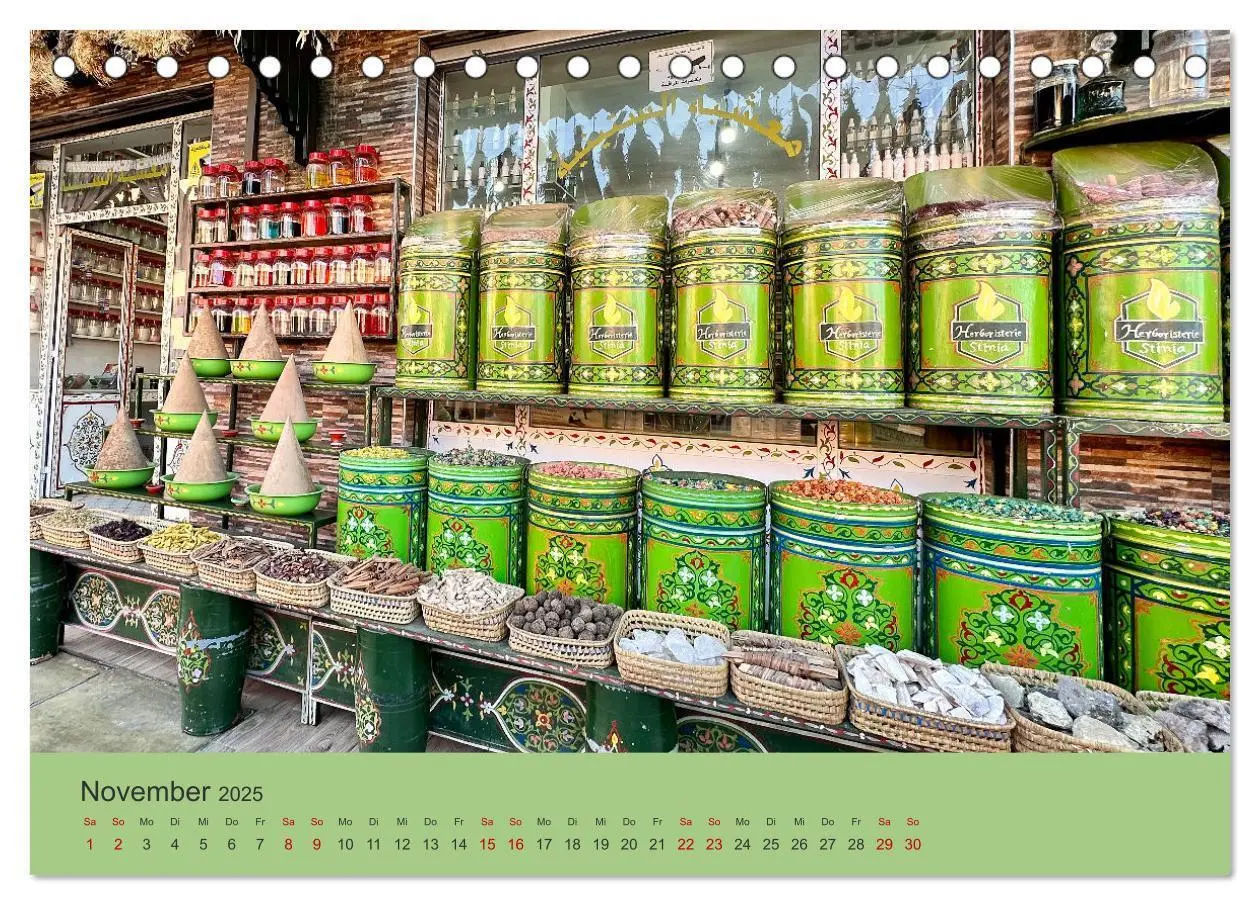 Bild: 9783383767135 | Marrakesch Eine Stadt aus 1001 Nacht (Tischkalender 2025 DIN A5...