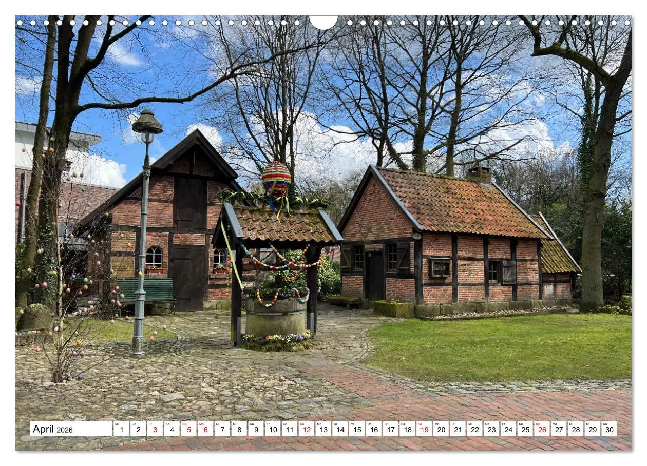 Bild: 9783457497135 | Lingen Ems (Wandkalender 2026 DIN A3 quer), CALVENDO Monatskalender
