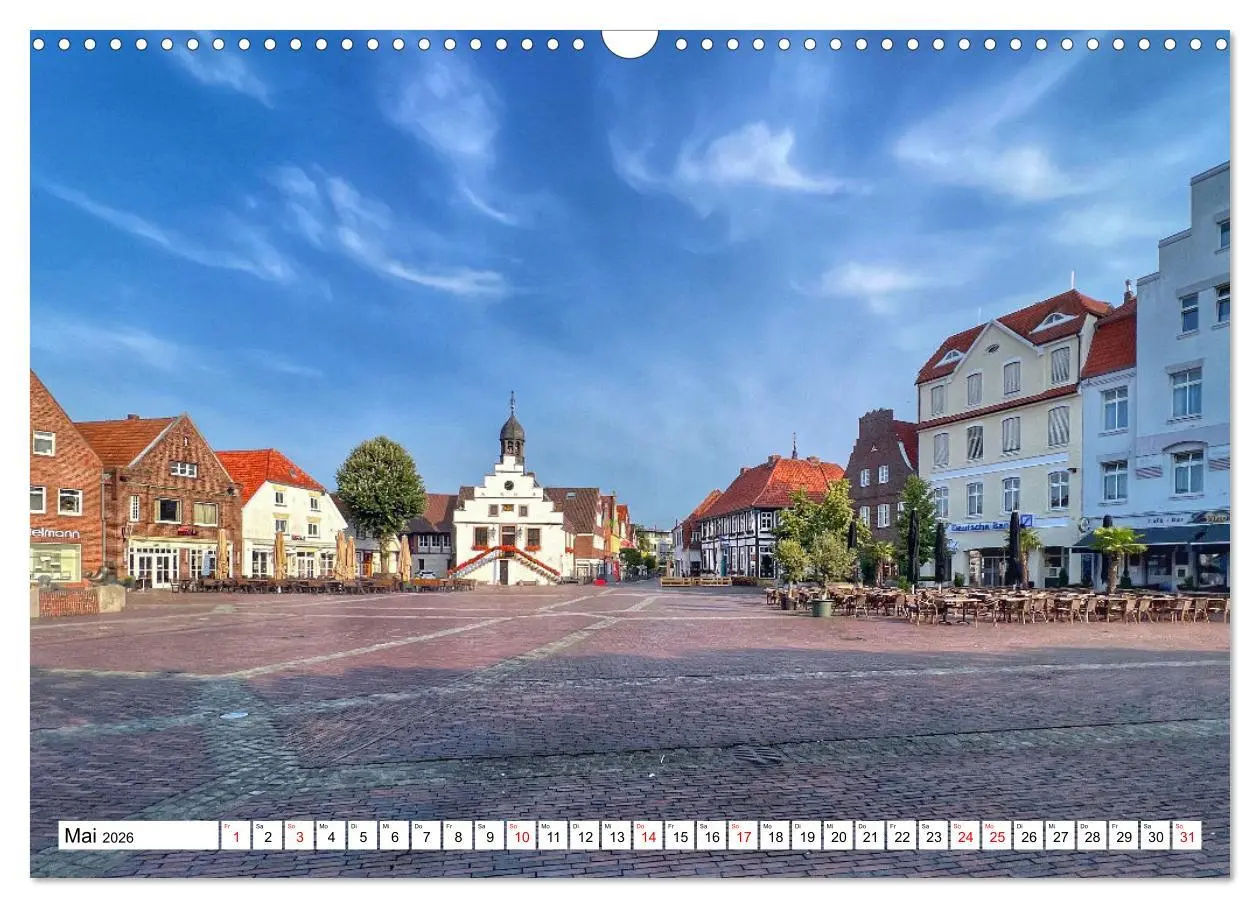Bild: 9783457497135 | Lingen Ems (Wandkalender 2026 DIN A3 quer), CALVENDO Monatskalender