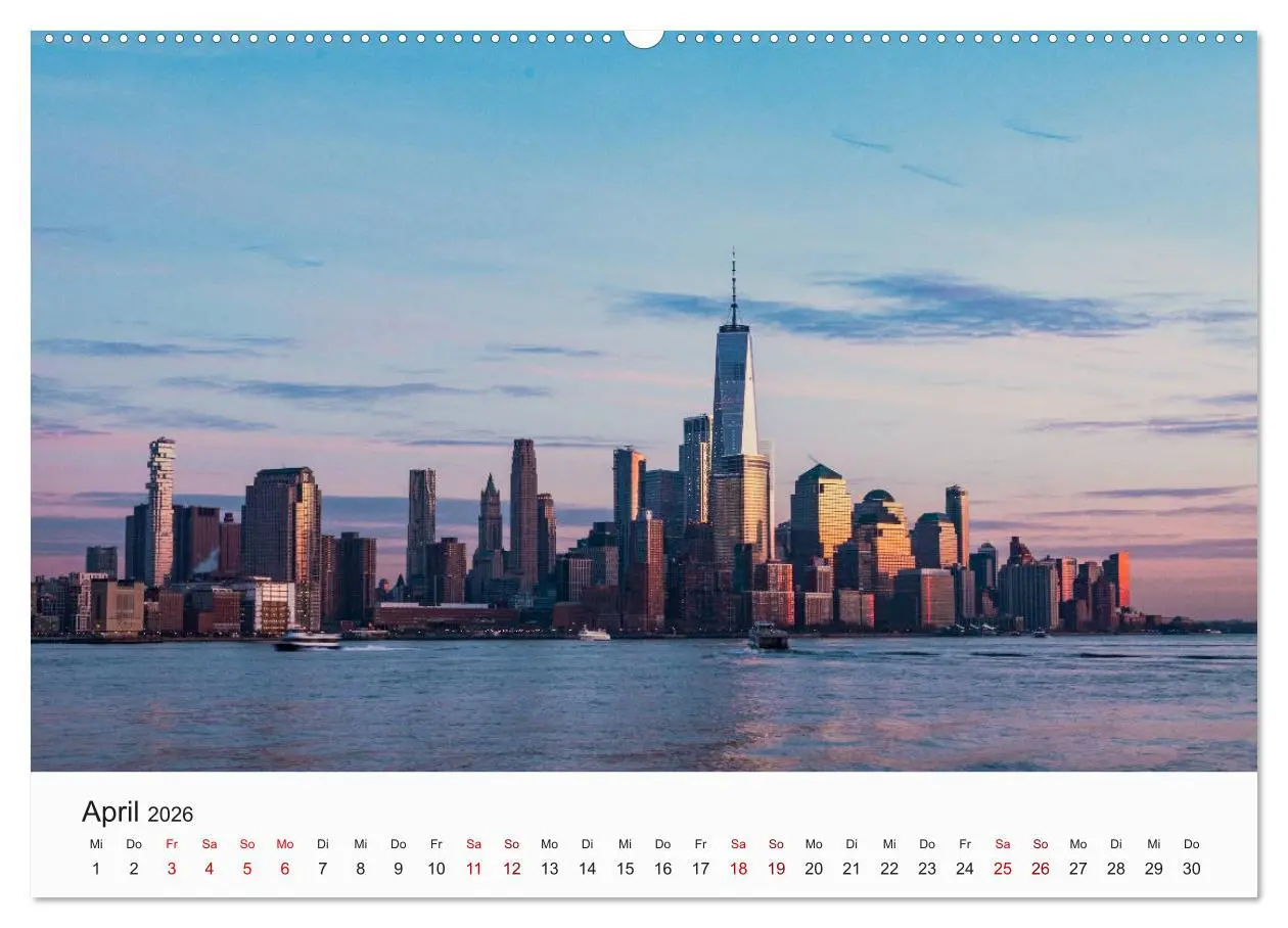 Bild: 9783457707135 | Traumstadt New York (hochwertiger Premium Wandkalender 2026 DIN A2...
