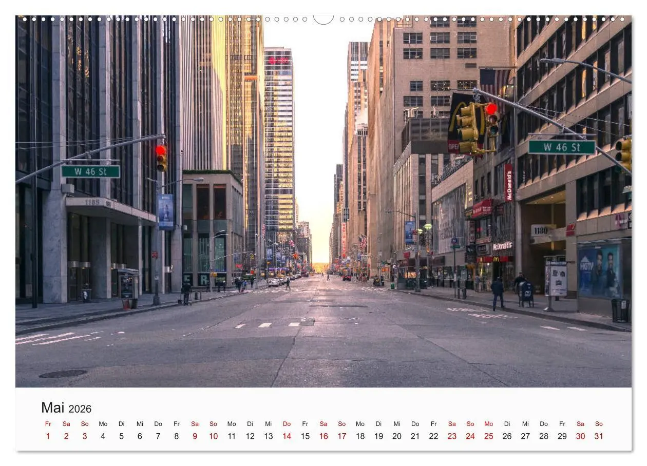 Bild: 9783457707135 | Traumstadt New York (hochwertiger Premium Wandkalender 2026 DIN A2...