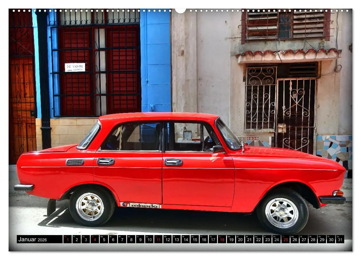 Bild: 9783516037135 | AUTO-LEGENDE MOSKWITSCH (Wandkalender 2026 DIN A2 quer), CALVENDO...