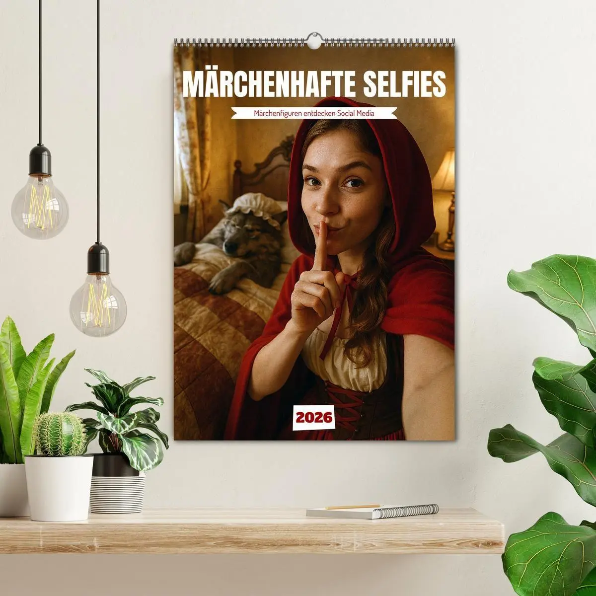 Bild: 9783516657135 | Märchenhafte Selfies (Wandkalender 2026 DIN A2 hoch), CALVENDO...