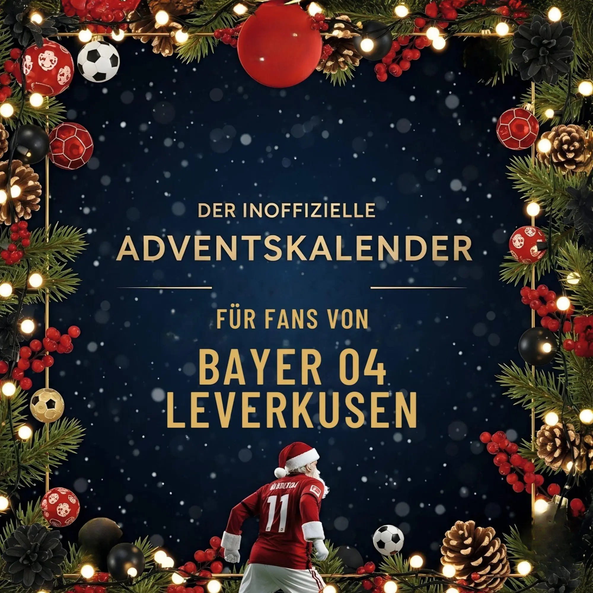 Cover: 9783695307135 | Der inoffizielle Adventskalender für Fans von Bayer 04 Leverkusen