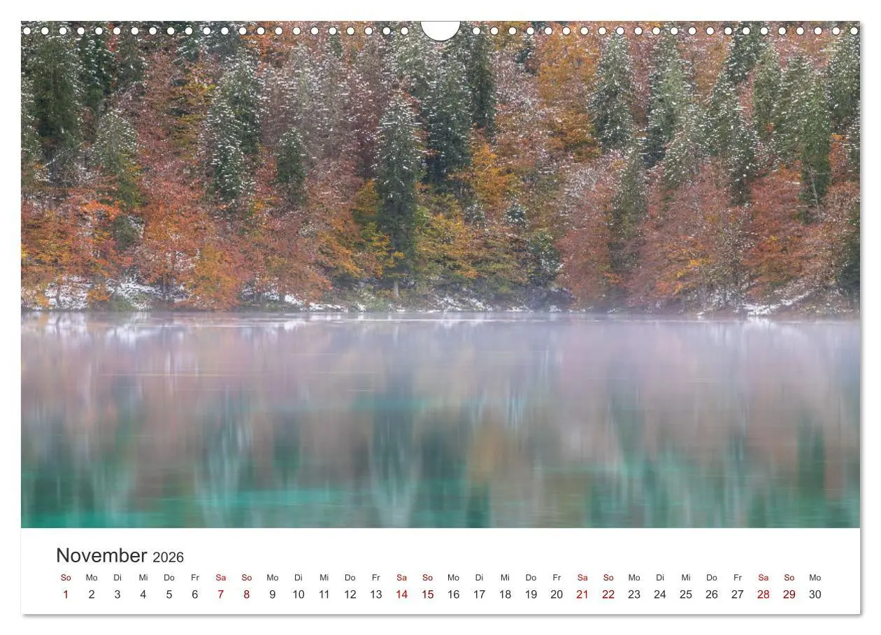 Bild: 9783457247235 | Bezaubernde Bergseen (Wandkalender 2026 DIN A3 quer), CALVENDO...