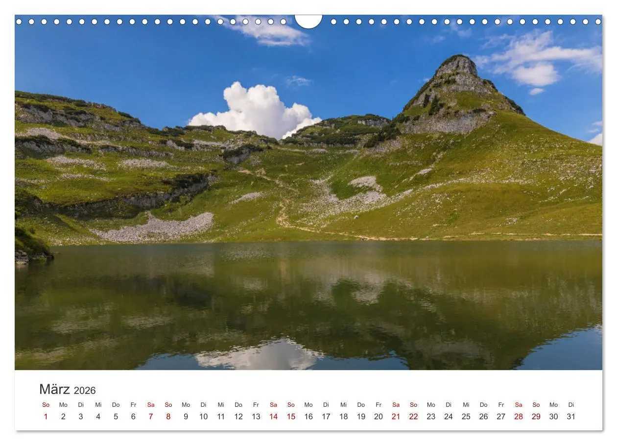 Bild: 9783457247235 | Bezaubernde Bergseen (Wandkalender 2026 DIN A3 quer), CALVENDO...