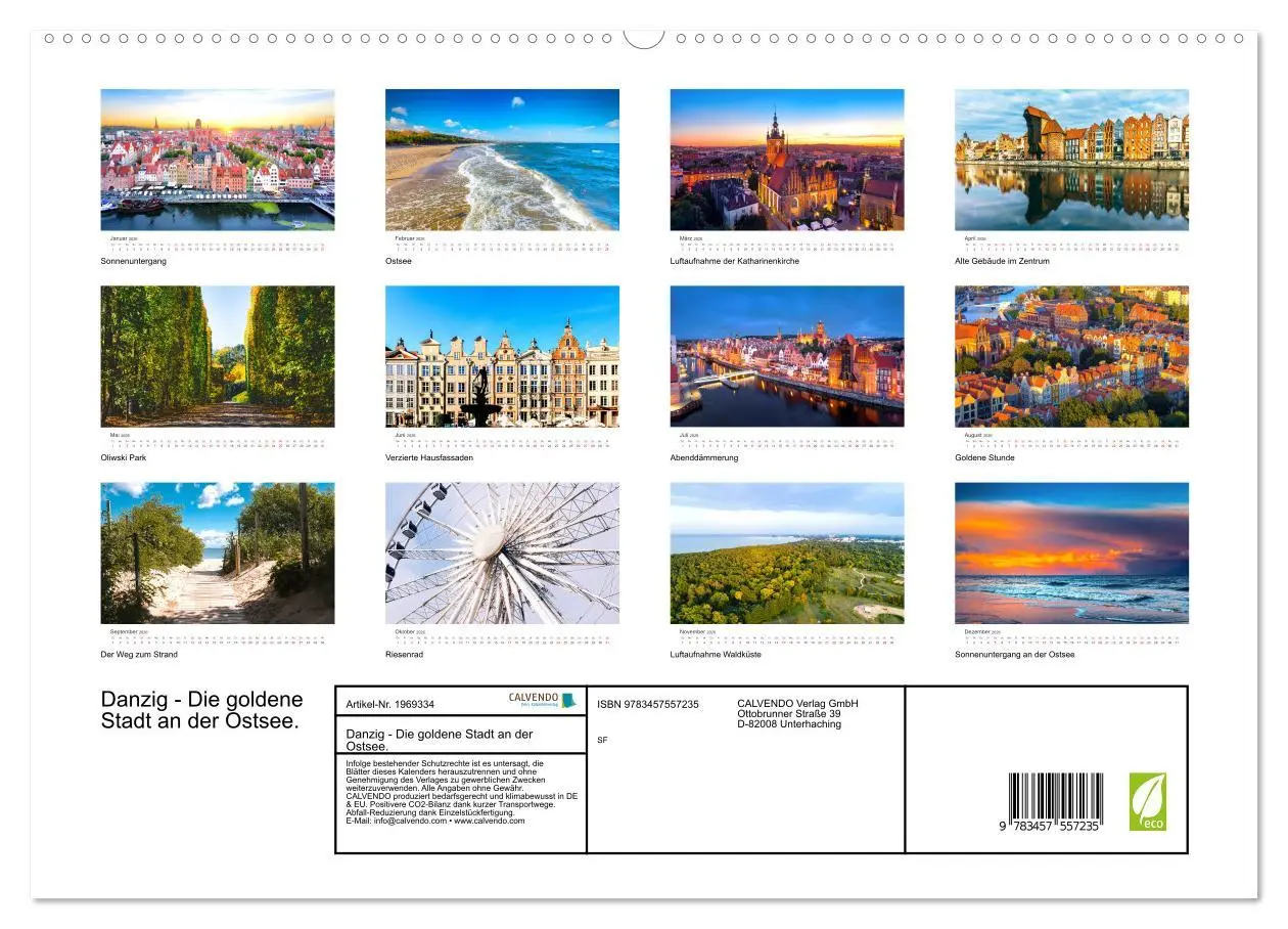Bild: 9783457557235 | Danzig - Die goldene Stadt an der Ostsee. (hochwertiger Premium...