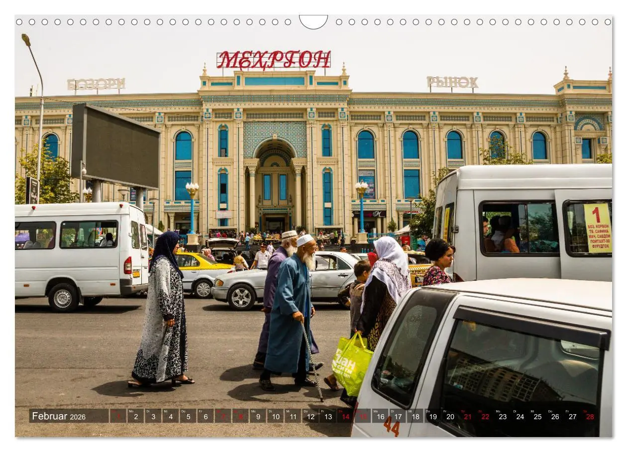 Bild: 9783457627235 | Duschanbe - Hauptstadt von Tadschikistan (Wandkalender 2026 DIN A3...