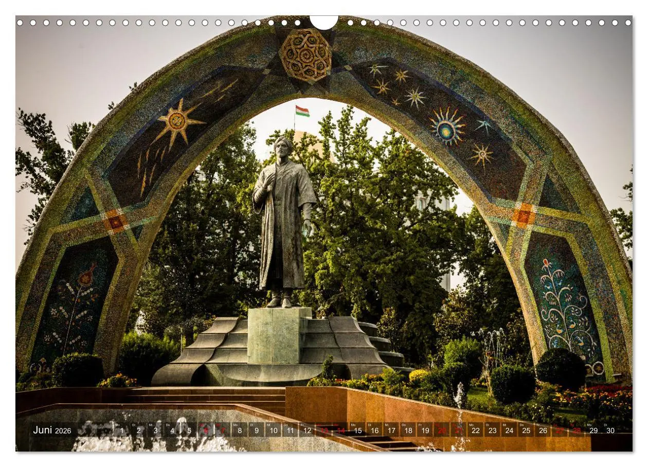Bild: 9783457627235 | Duschanbe - Hauptstadt von Tadschikistan (Wandkalender 2026 DIN A3...
