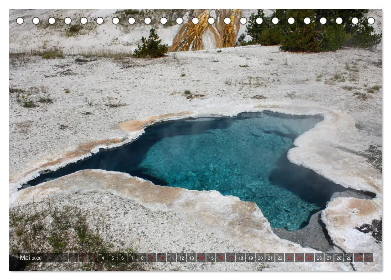 Bild: 9783457867235 | Farben des Yellowstone National Park 2026 (Tischkalender 2026 DIN...