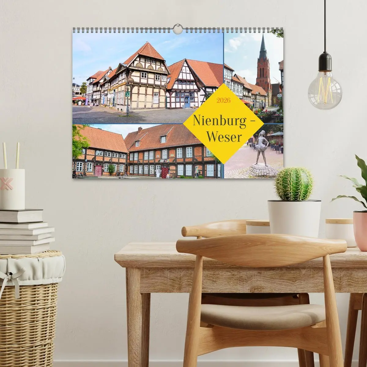 Bild: 9783516647235 | Nienburg - Weser (Wandkalender 2026 DIN A3 quer), CALVENDO...