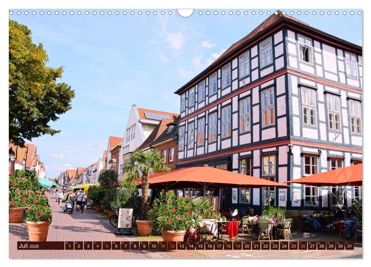 Bild: 9783516647235 | Nienburg - Weser (Wandkalender 2026 DIN A3 quer), CALVENDO...