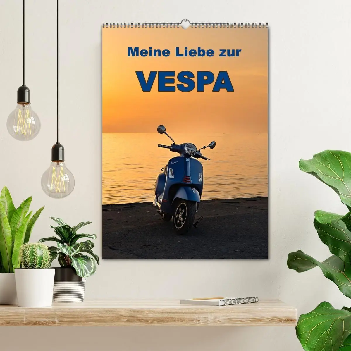 Bild: 9783569287235 | Die Liebe zur Vespa (Wandkalender 2027 DIN A2 hoch), CALVENDO...