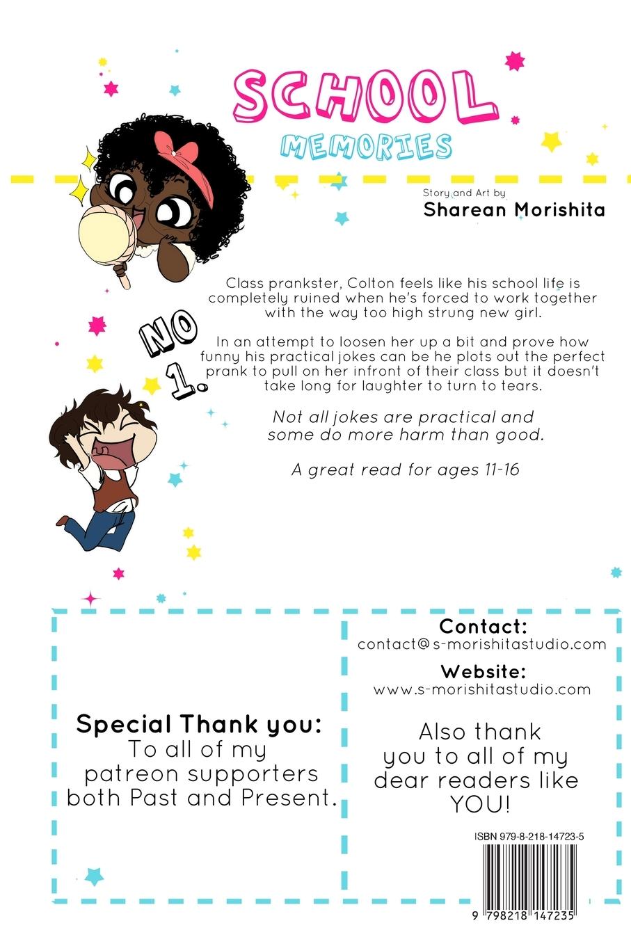 Rückseite: 9798218147235 | School Memories | The Memories that Shape Our Lives | Morishita | Buch
