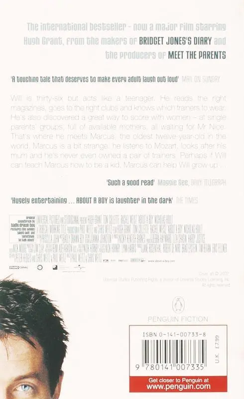 Rückseite: 9780141007335 | About a Boy | Film tie-in | Nick Hornby | Taschenbuch | 288 S. | 2002