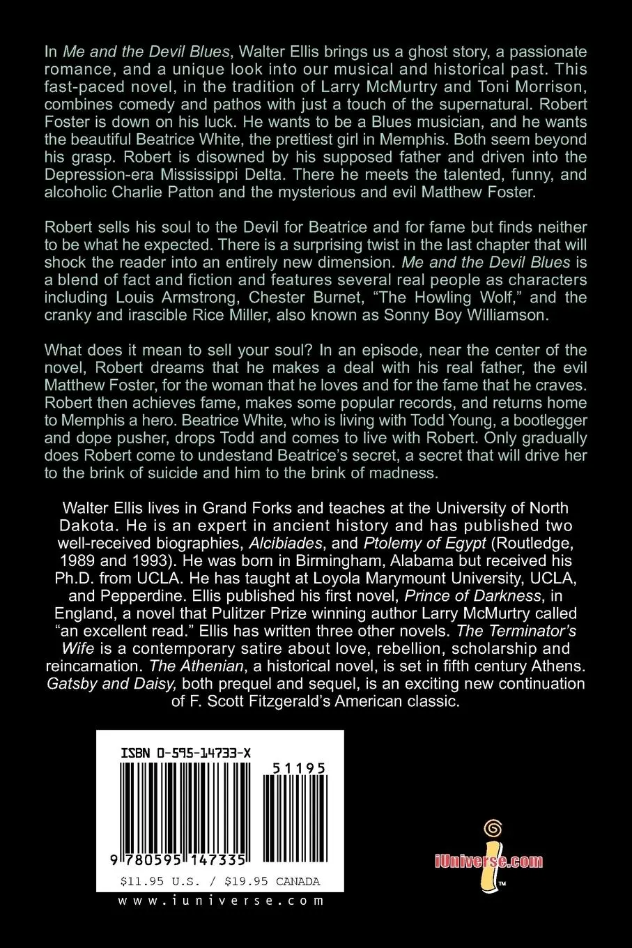 Rückseite: 9780595147335 | Me and the Devil Blues | Walter M. Ellis | Taschenbuch | Englisch