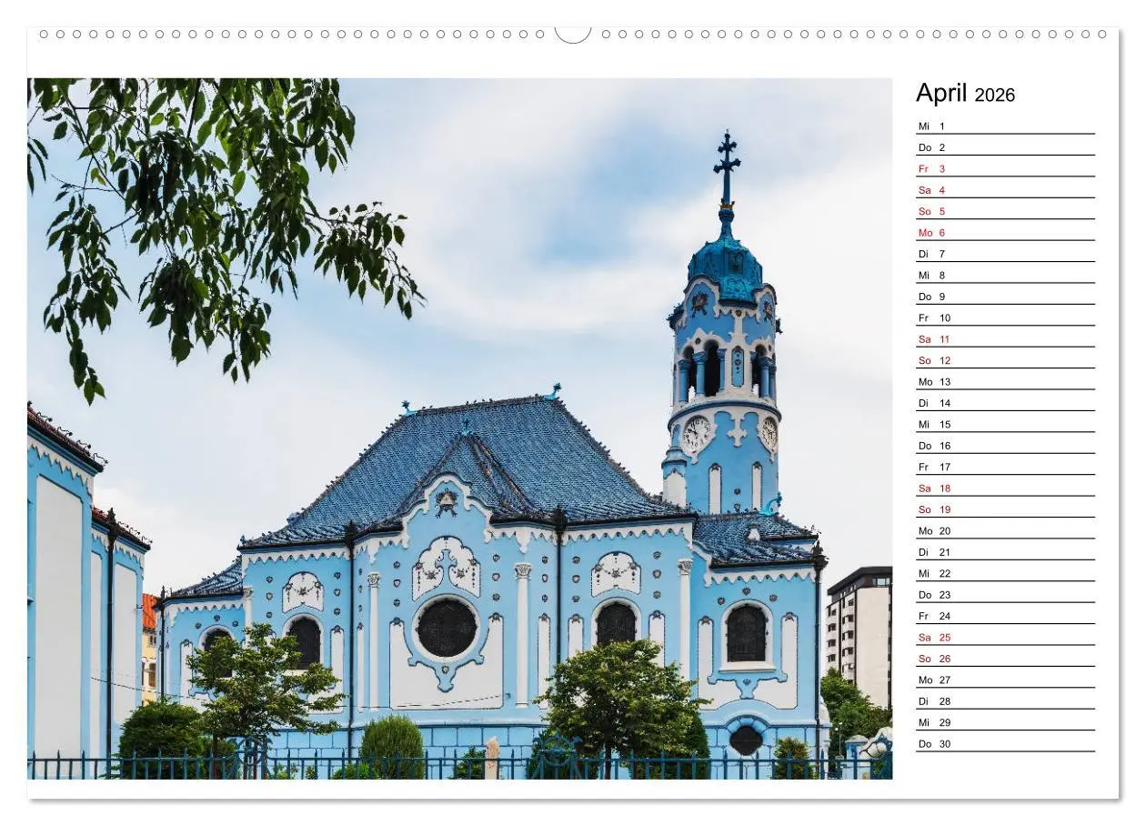 Bild: 9783457857335 | Ein Wochenende in Bratislava (Wandkalender 2026 DIN A2 quer),...