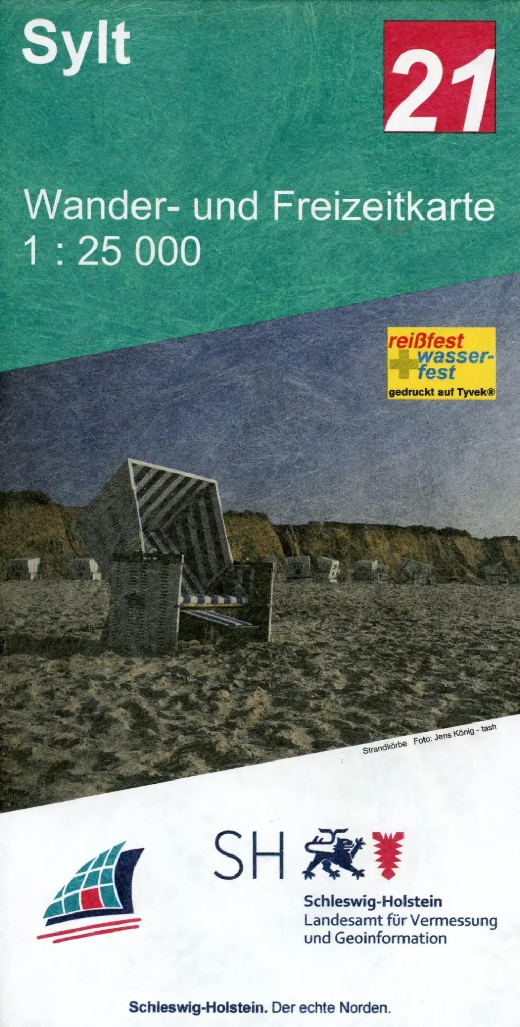 Cover: 9783891307335 | Insel Sylt 1 : 25 000 | Wander- und Freizeitkarte | (Land-)Karte