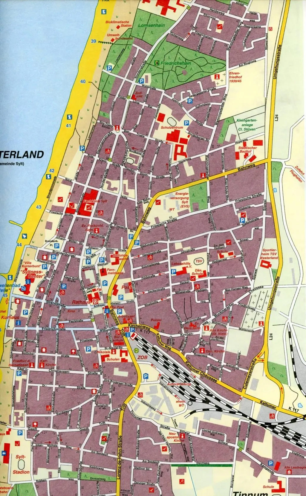 Bild: 9783891307335 | Insel Sylt 1 : 25 000 | Wander- und Freizeitkarte | (Land-)Karte