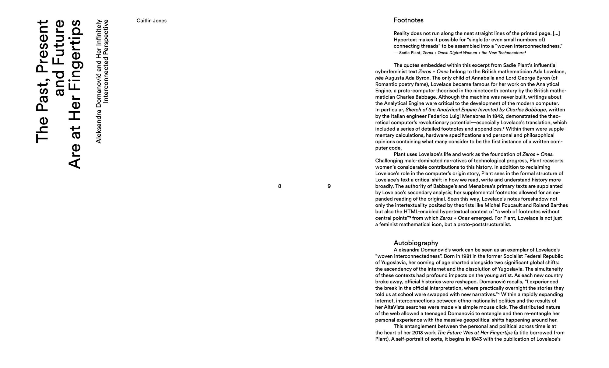 Bild: 9783954767335 | Aleksandra Domanovi¿ | Aleksandra Domanovi¿ | Buch | 224 S. | Deutsch