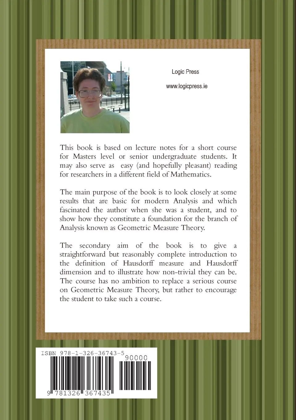 Rückseite: 9781326367435 | Advanced Basics of Geometric Measure Theory | Maria Roginskaya | Buch
