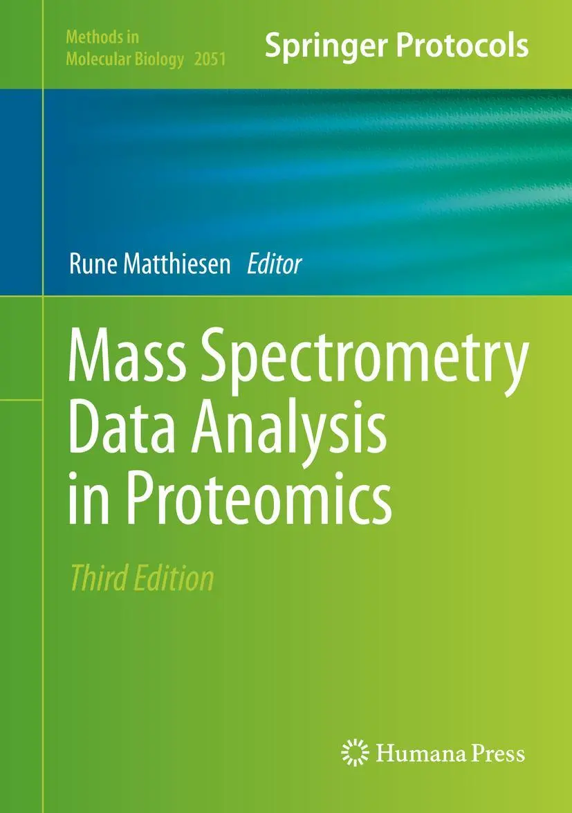 Cover: 9781493997435 | Mass Spectrometry Data Analysis in Proteomics | Rune Matthiesen | Buch