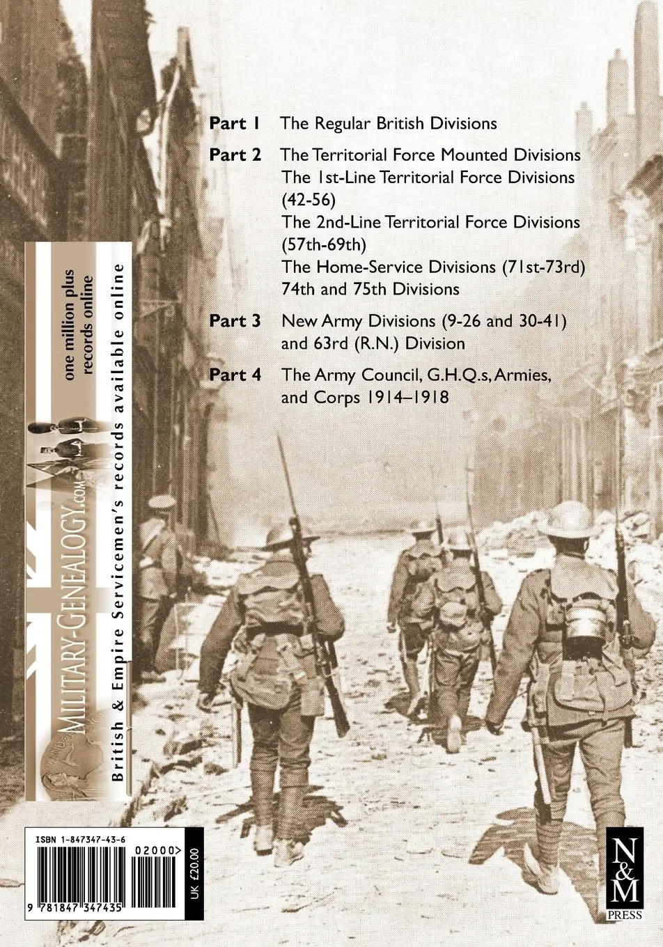 Rückseite: 9781847347435 | Order of Battle of Divisions, Part 4 | Taschenbuch | Englisch | 2007