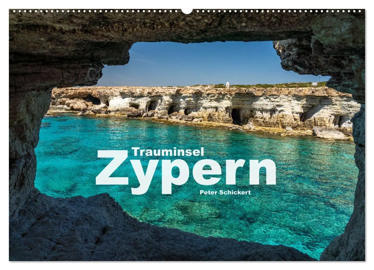 Cover: 9783457467435 | Trauminsel Zypern (Wandkalender 2026 DIN A2 quer), CALVENDO...