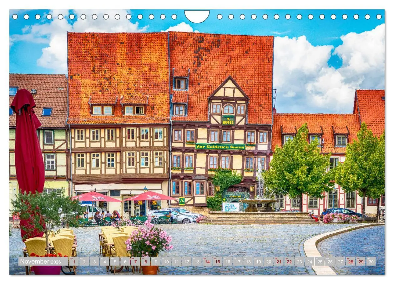 Bild: 9783457777435 | Quedlinburg - 1000 Jahre Geschichte im Harz (Wandkalender 2026 DIN...