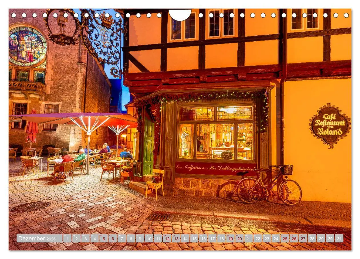 Bild: 9783457777435 | Quedlinburg - 1000 Jahre Geschichte im Harz (Wandkalender 2026 DIN...