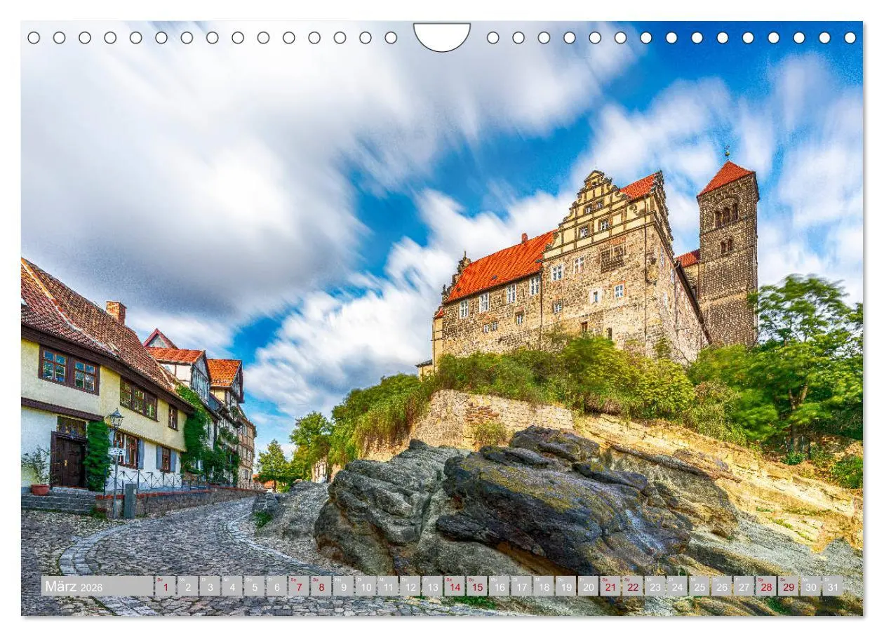 Bild: 9783457777435 | Quedlinburg - 1000 Jahre Geschichte im Harz (Wandkalender 2026 DIN...