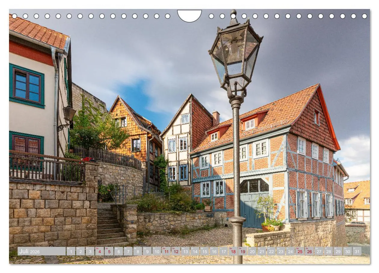 Bild: 9783457777435 | Quedlinburg - 1000 Jahre Geschichte im Harz (Wandkalender 2026 DIN...