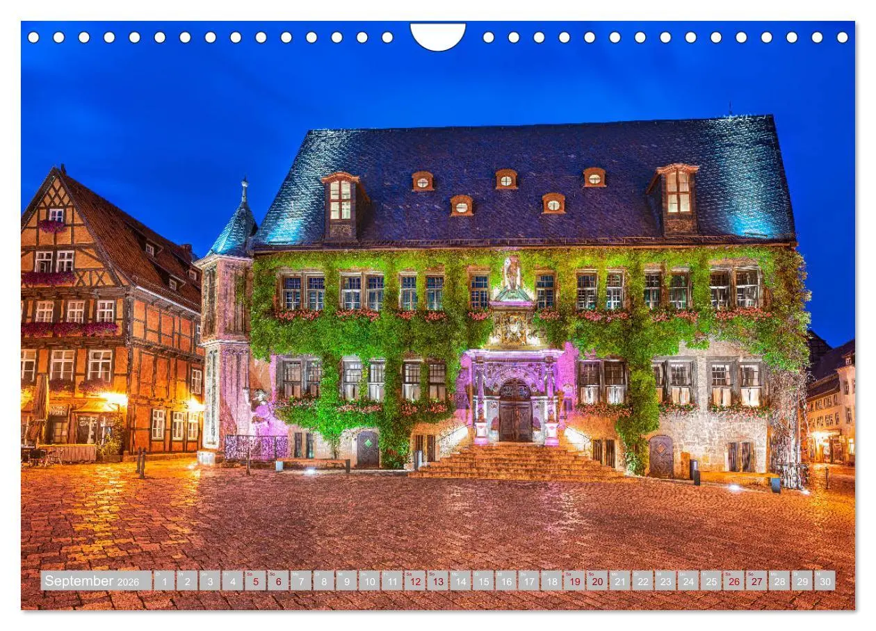 Bild: 9783457777435 | Quedlinburg - 1000 Jahre Geschichte im Harz (Wandkalender 2026 DIN...