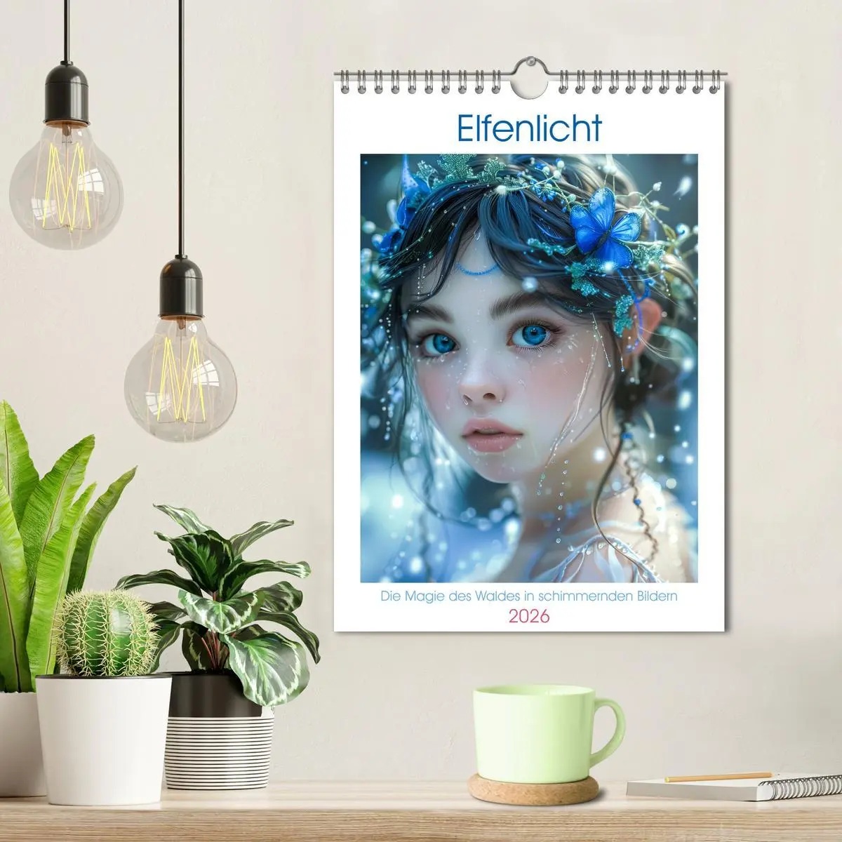 Bild: 9783516247435 | Elfenlicht (Wandkalender 2026 DIN A4 hoch), CALVENDO Monatskalender