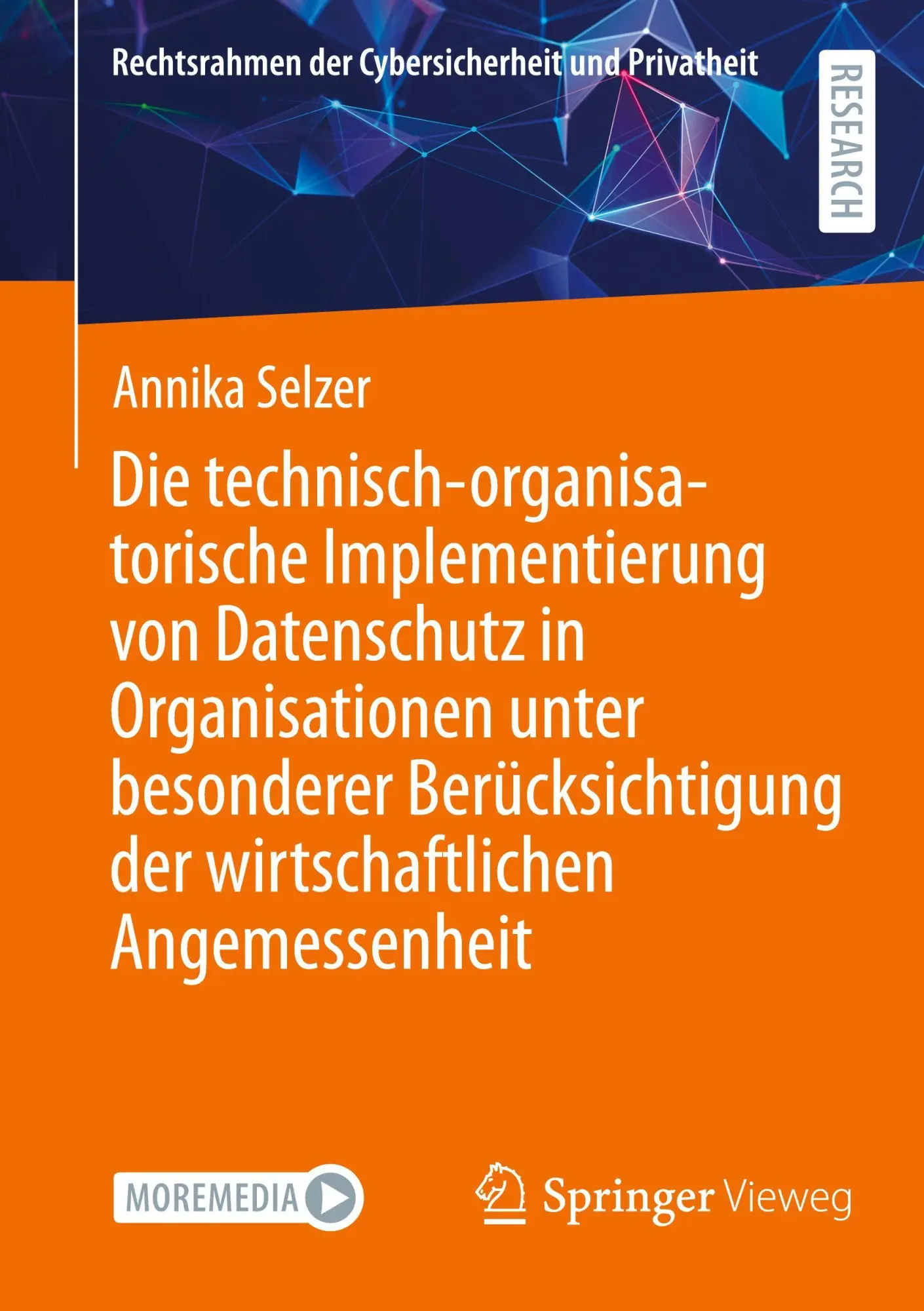 Cover: 9783658507435 | Die technisch-organisatorische Implementierung von Datenschutz in...