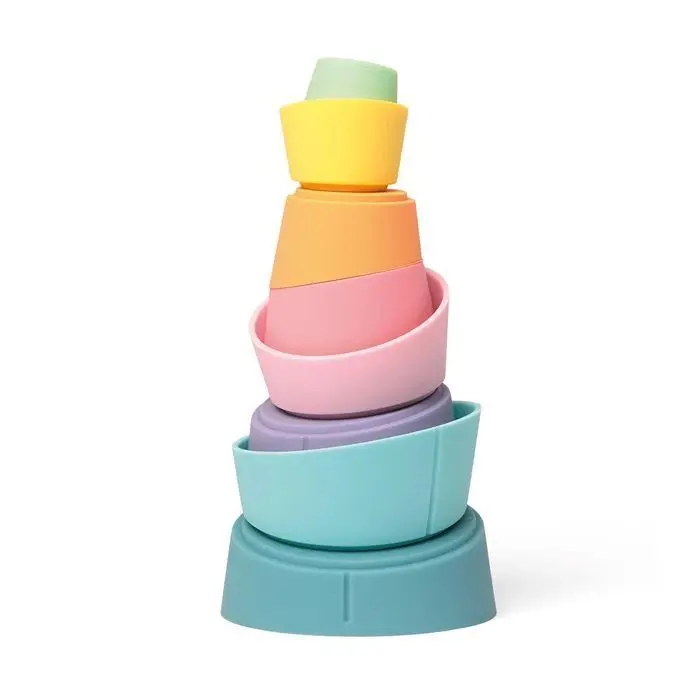 Bild: 3770012737535 | OPPI TOYS - Stak Stapelturm | Deutsch | 2025 | OPPI TOYS