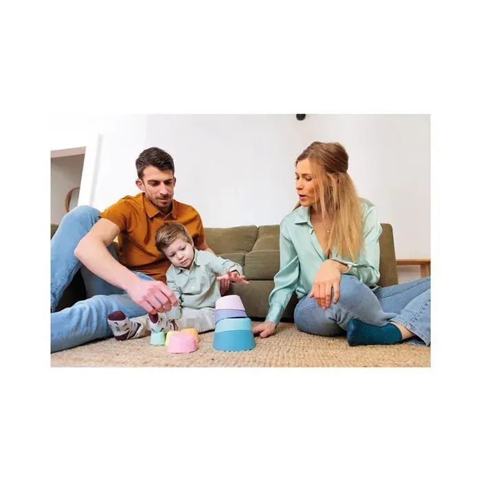 Bild: 3770012737535 | OPPI TOYS - Stak Stapelturm | Deutsch | 2025 | OPPI TOYS