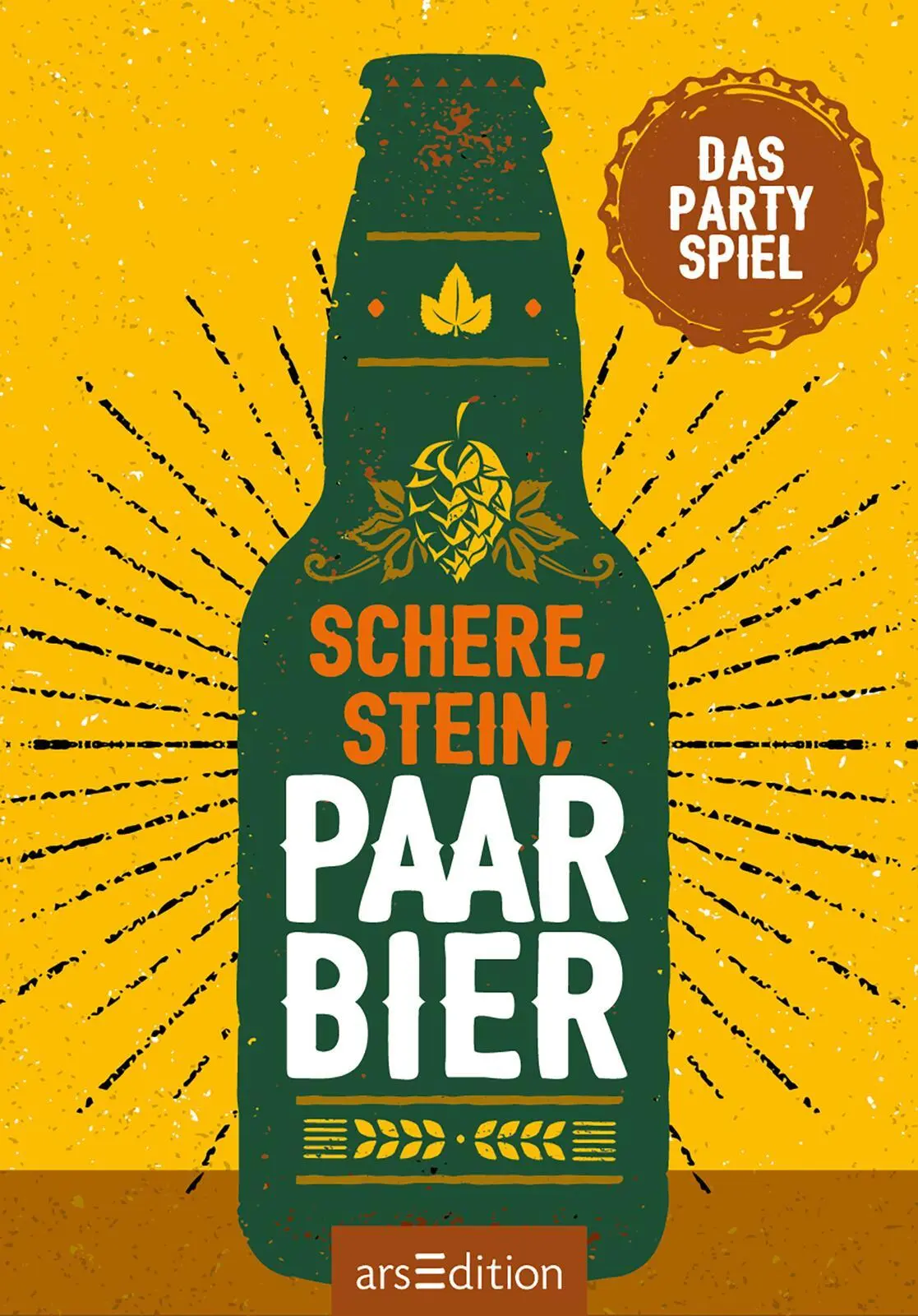 Bild: 4014489137535 | Schere, Stein, paar Bier | Das Partyspiel | Box | 50 S. | Deutsch