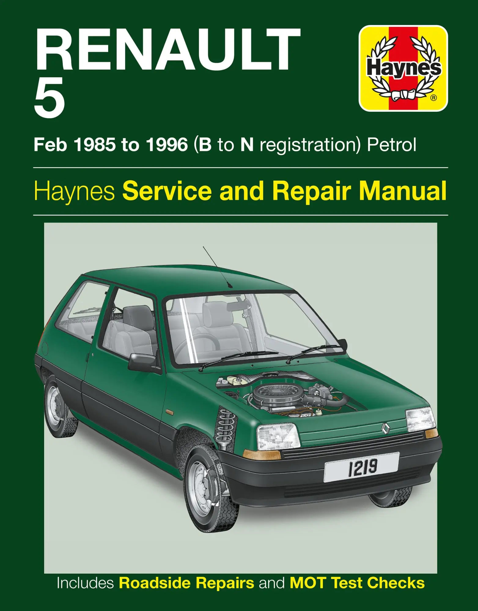 Cover: 9780857337535 | Renault 5 Petrol Service And Repair Manual | Haynes Publishi | Buch