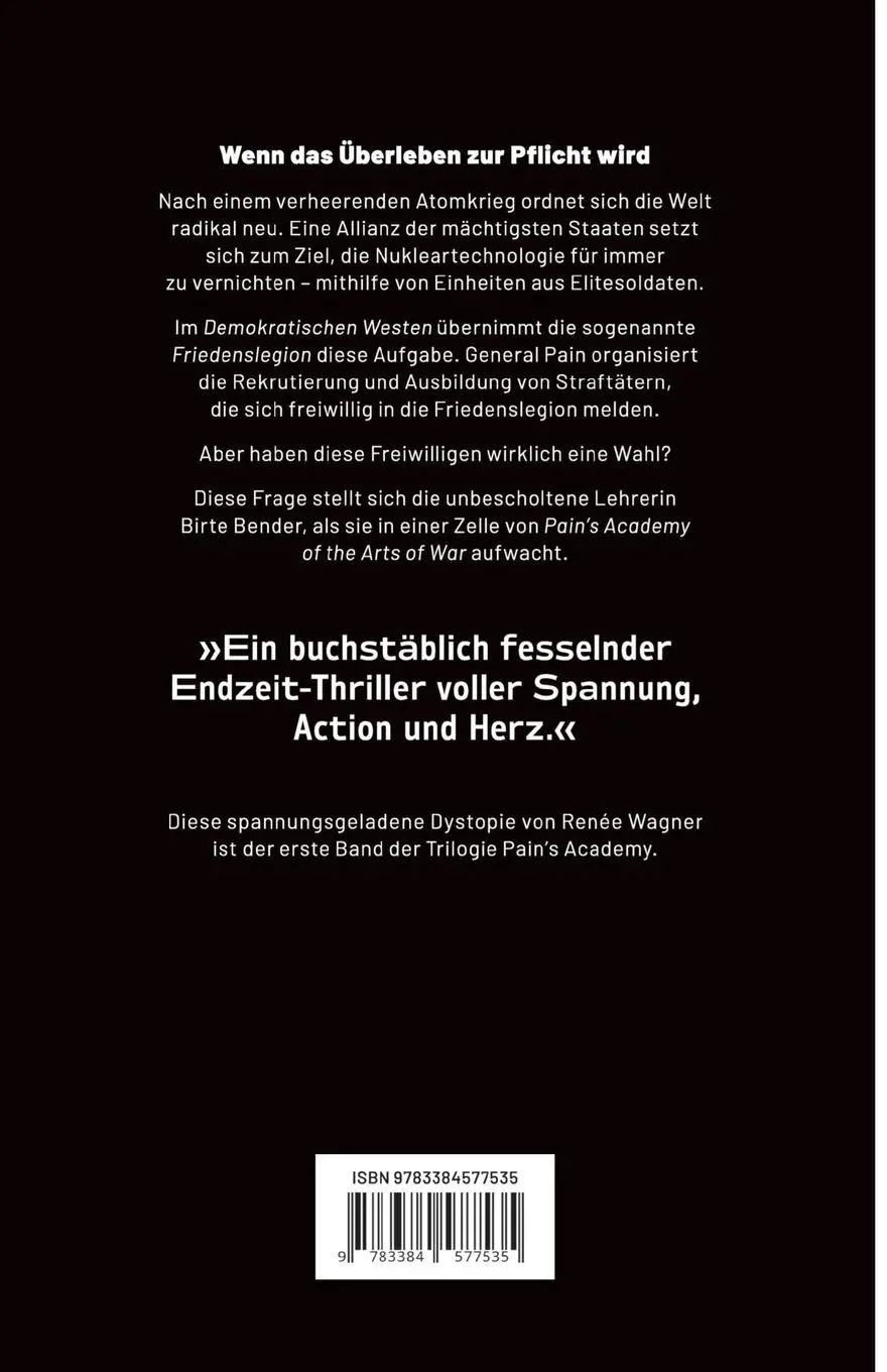 Rückseite: 9783384577535 | Pain's Academy 1 | Renée Wagner | Taschenbuch | 368 S. | Deutsch