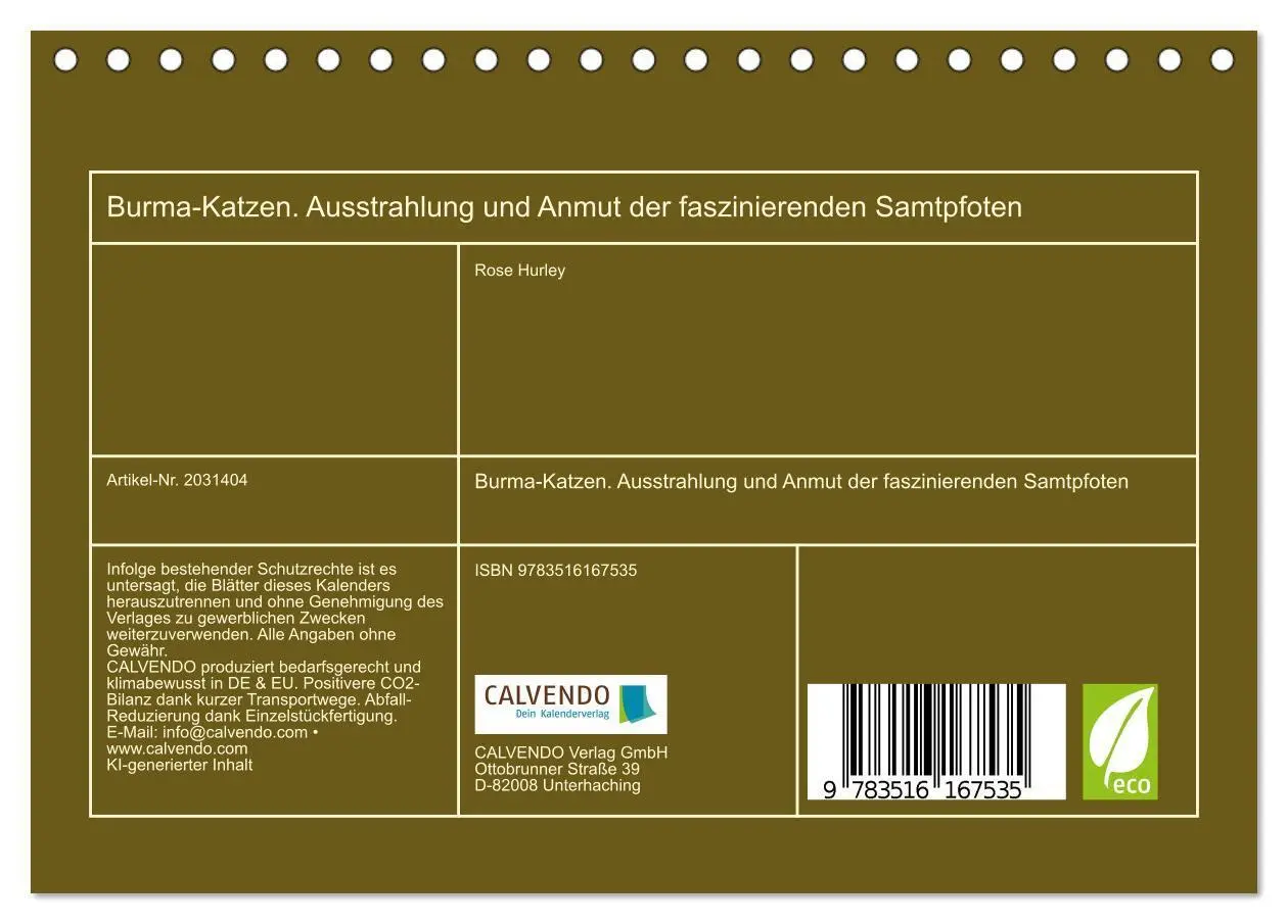 Bild: 9783516167535 | Burma-Katzen. Ausstrahlung und Anmut der faszinierenden Samtpfoten...