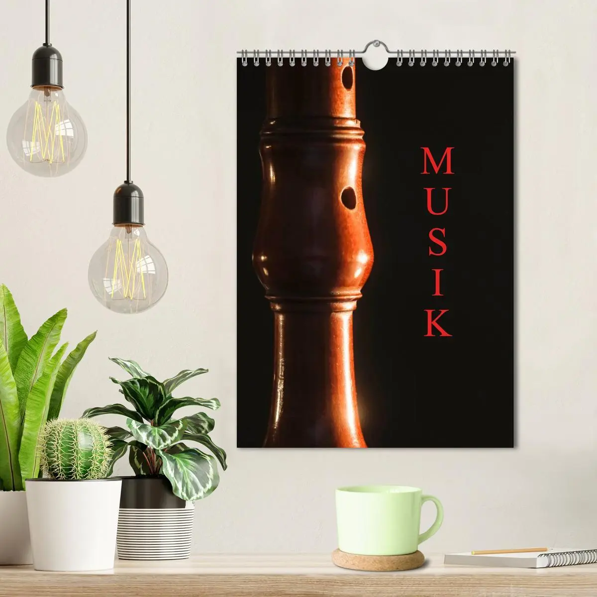 Bild: 9783516477535 | Musik (Wandkalender 2026 DIN A4 hoch), CALVENDO Monatskalender | Jäger