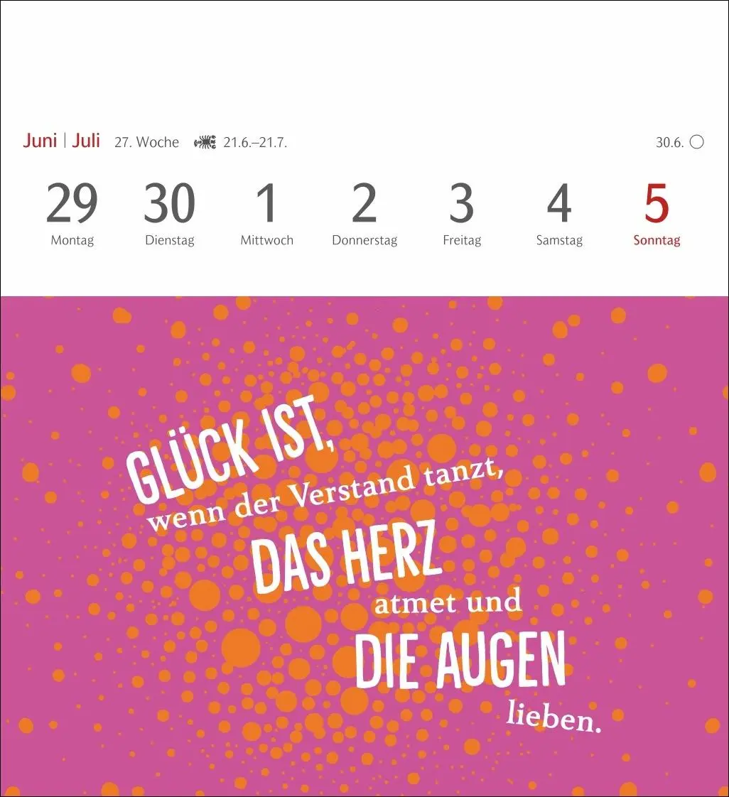 Bild: 9783840037535 | Positive-Sprüche-Kalender Postkartenkalender 2026 - Mit 53 Postkarten