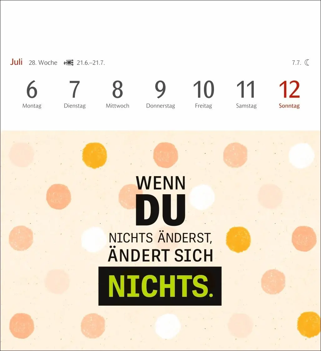 Bild: 9783840037535 | Positive-Sprüche-Kalender Postkartenkalender 2026 - Mit 53 Postkarten