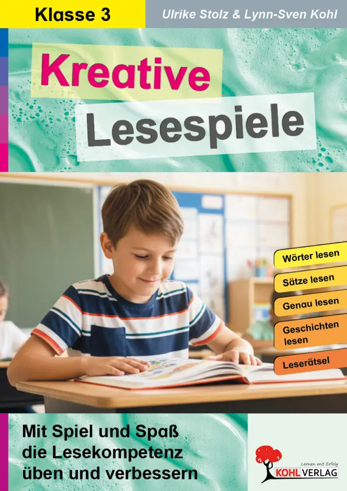 Cover: 9783866327535 | Kreative Lesespiele / Klasse 3 | Ulrike Stolz (u. a.) | Broschüre