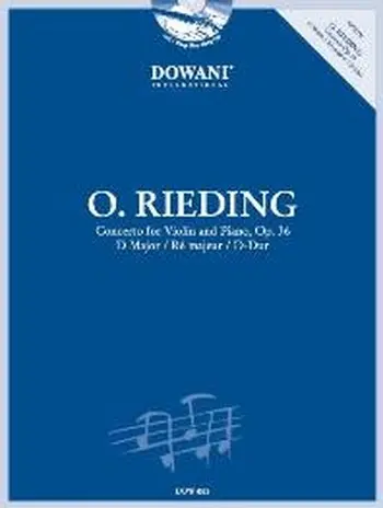 Cover: 9783905477535 | Konzert Op. 36 in D-Dur | Oscar Rieding | Buch + CD | 2007 | Dowani